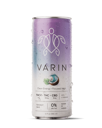 10mg THC + THCV Clean Energy Drink- Coconut Wave