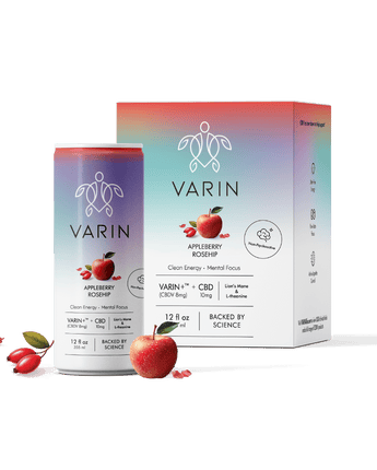 Non-Intoxicating. CBDV Functional Energy Drink (0mg THC)- Appleberry Rosehip